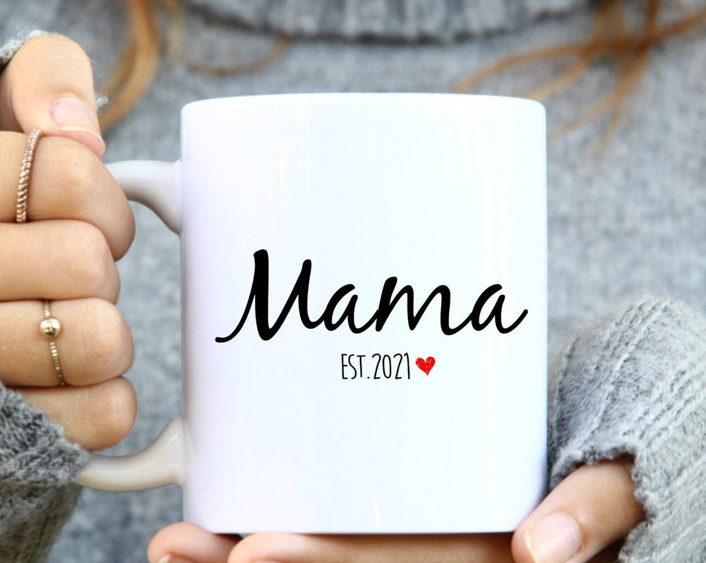 Mom Established Mug Mug Est. Custom Mug New Mom Mug New Mom Gift Personalized