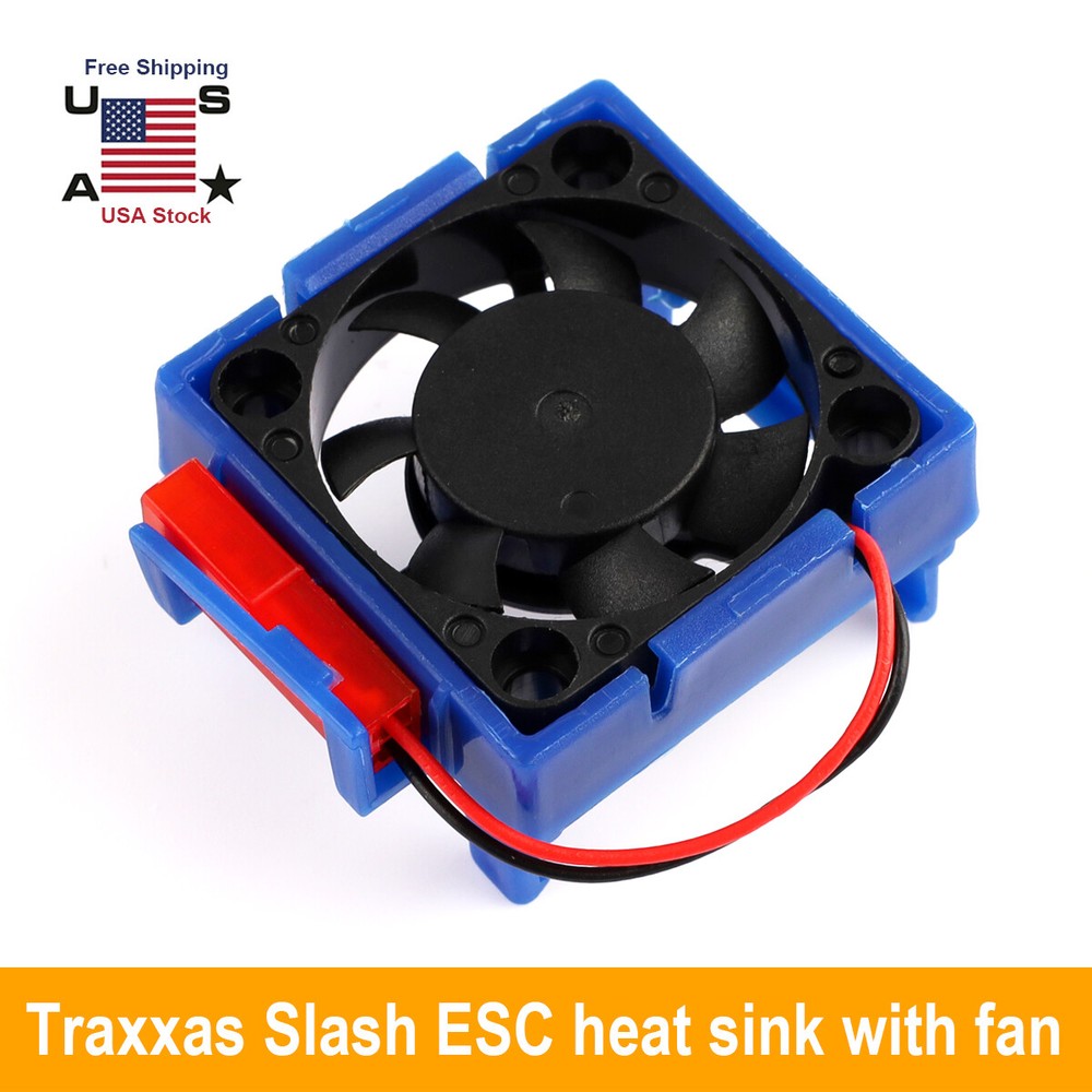NEW Blue Traxxas #3340 Velineon FOR VXL ESC Cooling Fan - Rustler Stampede Slash