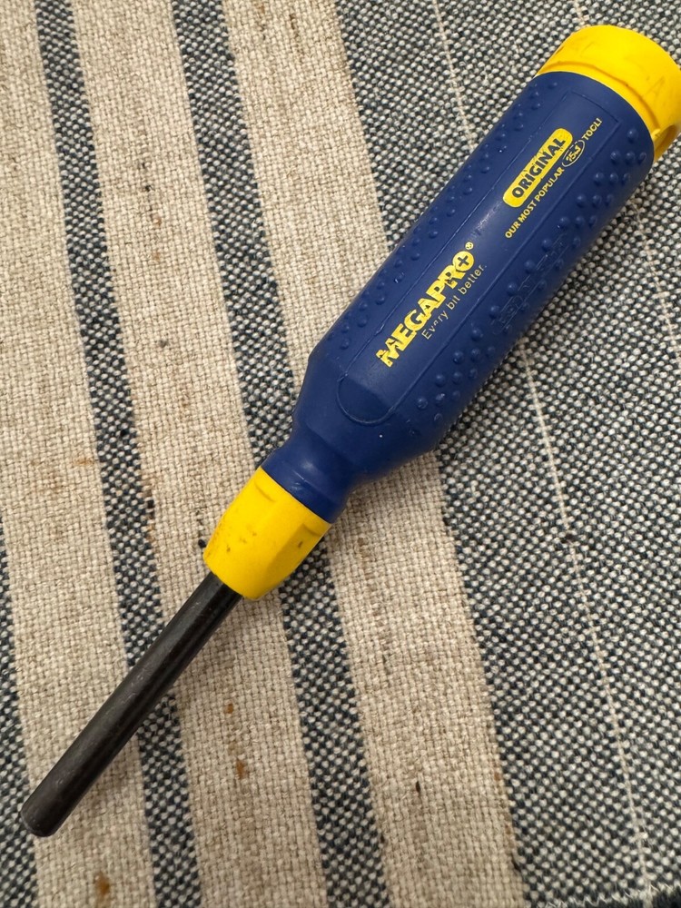 MEGAPRO 15-in-1 Tamperproof Multi Bit Screwdriver with Security Torx and Hex Spanner Bits