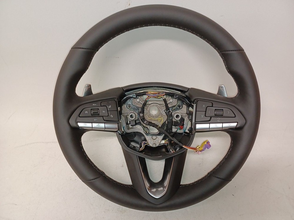 22-23 CT4 CT5 Heated Leather Steering Wheel 85612605 Chrome Paddles 2945287