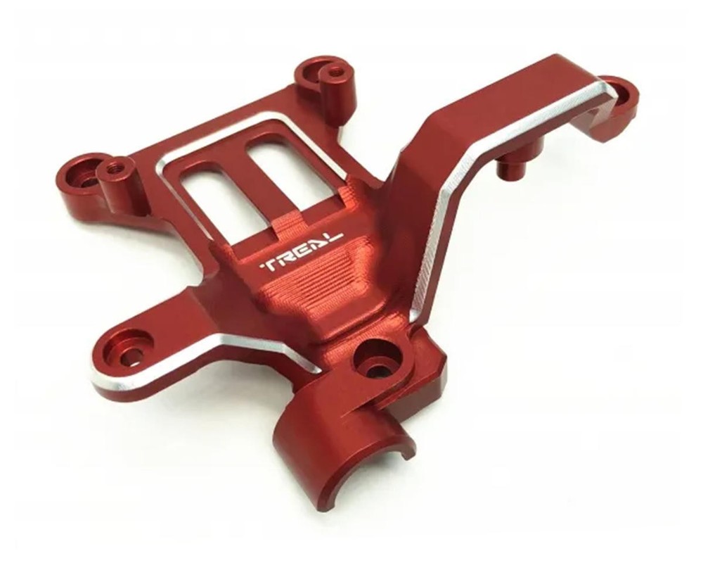 Treal Hobby 7075 Aluminum Steering Bellcrank Support Compatible with Traxxas X-Maxx for Enhanced Durability and Performance