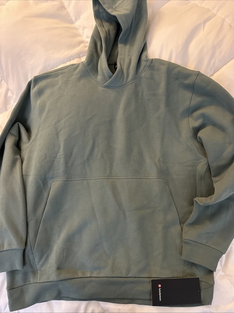 Lululemon Steady State Hoodie Sweatshirt Green Size L ,  TIDT