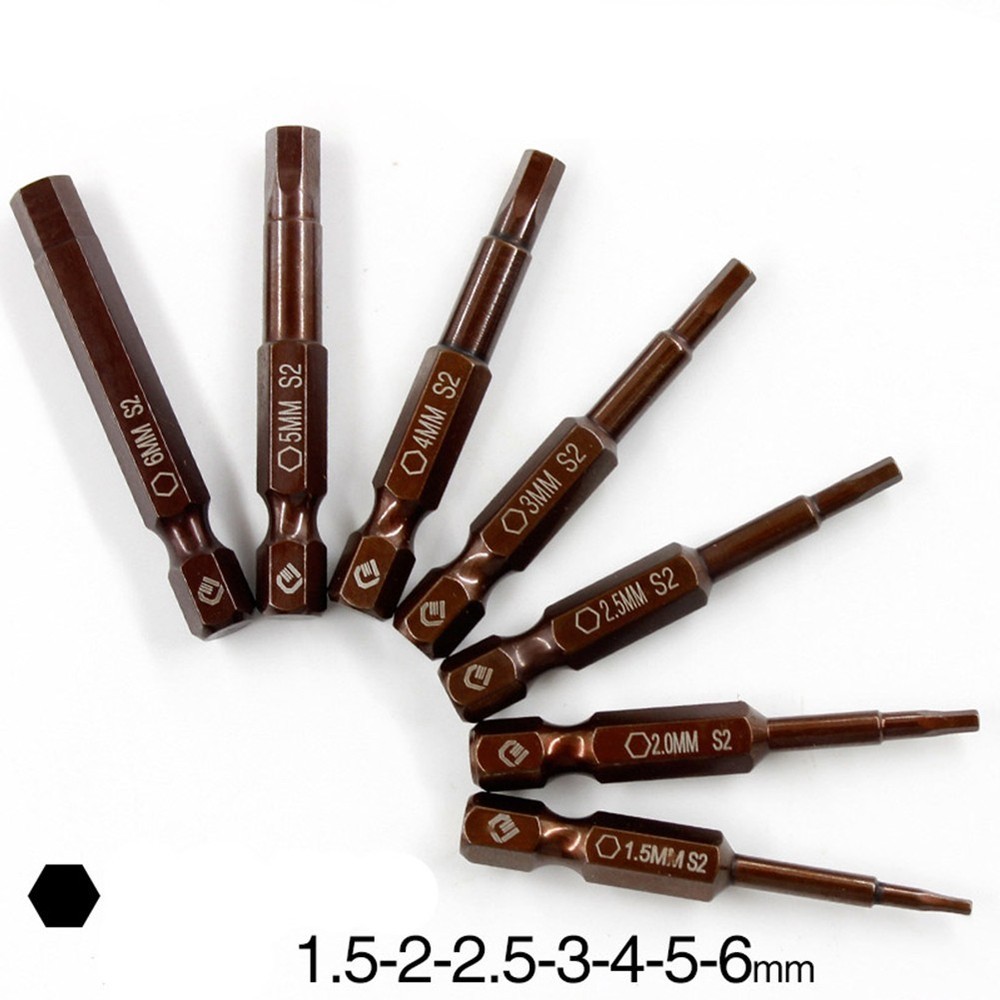 Hexagon Screwdriver Bit 50mm High-Quality Power Drill Driver