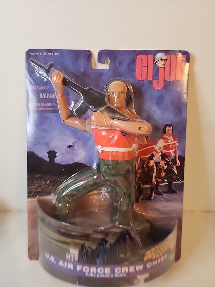 1998 Hasbro GI Joe US Air Force Crew Chief 12 Inch Action Figure New