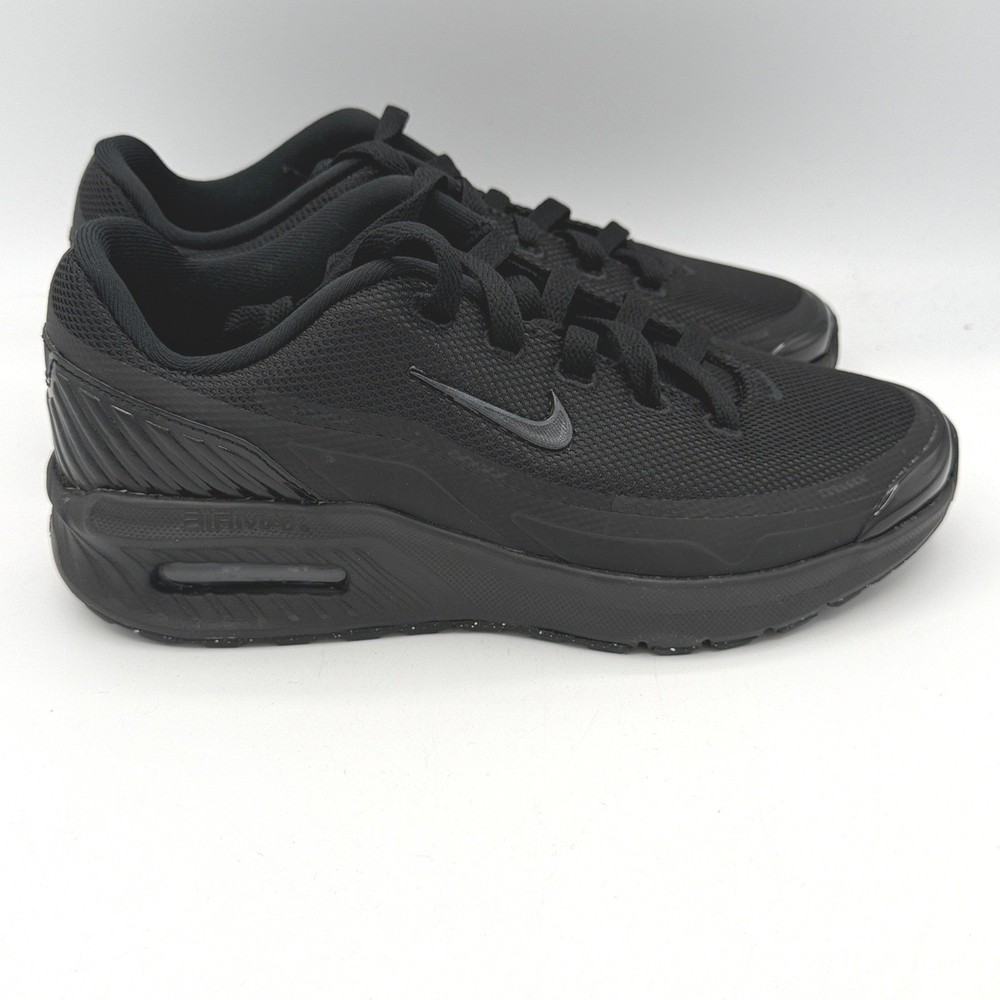 Nike Air Max Bia Running Shoes Women 6.5 Black Triple Black IF2628-001