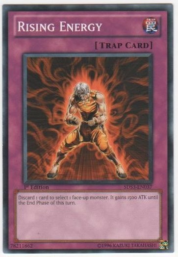 Rising Energy 5DS3-EN037 Common 1st Edition Heavily Played