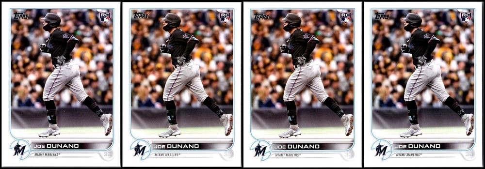 Joe Dunand (4) Card Lot - Almost Gone – Get Yours Before They’re All Taken!