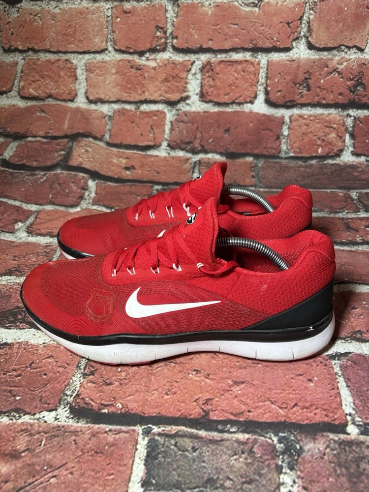 Nike Free Trainer V7 Shoes University Georgia Bulldogs 898049-601 Men 12