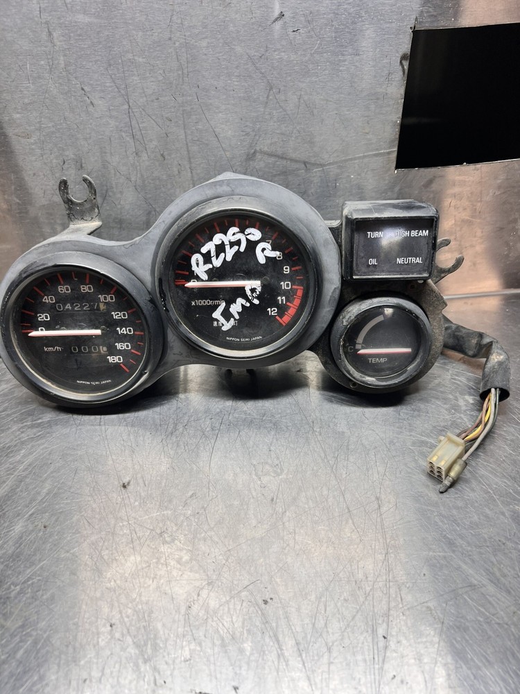 Yamaha RZ250 RZ 250 Speedometer Tacho Speedo Dash Gauge Cluster Original OEM