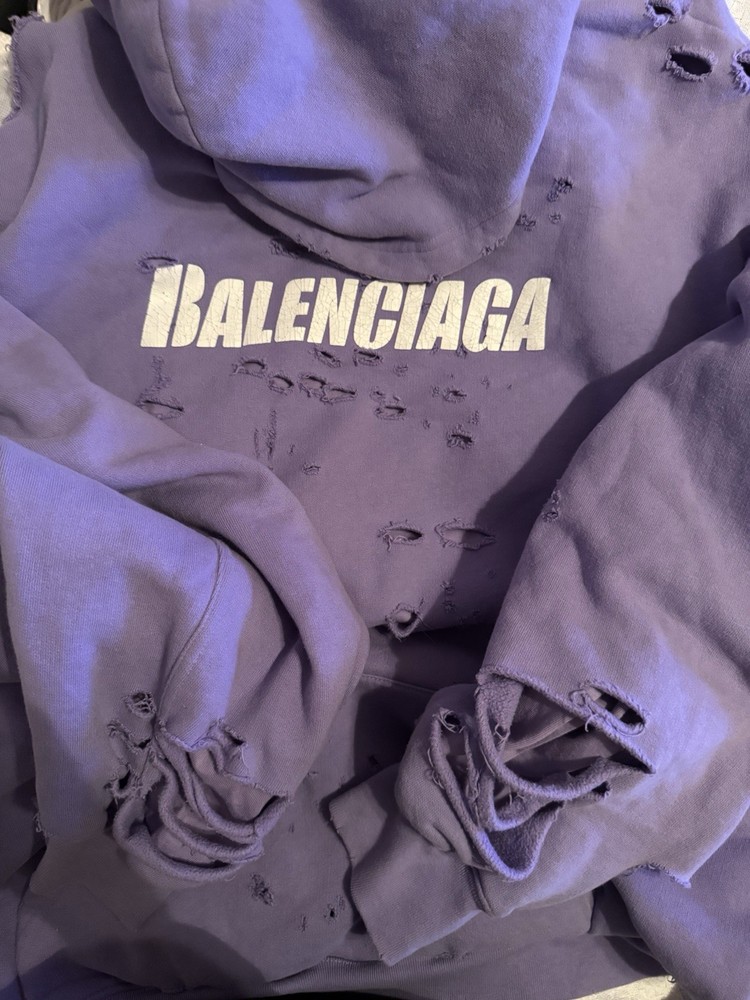 Balenciaga Men's Hoodie Size S