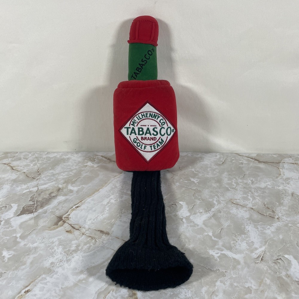Tabasco Brand Golf Team Bottle Golf Club Head Cover 21” 