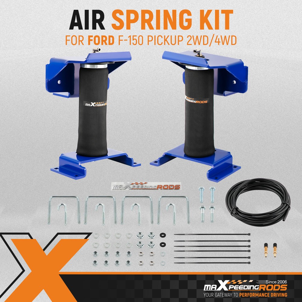 Rear Air Spring Suspension Kit For Ford F150 PICKUP 2WD 4WD 2010-2014