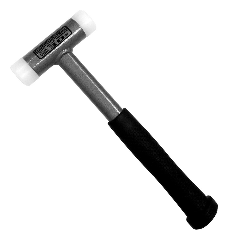 Pro Series 7080-0302 Vertex Dead Blow Hammer with UPE Plastic Face