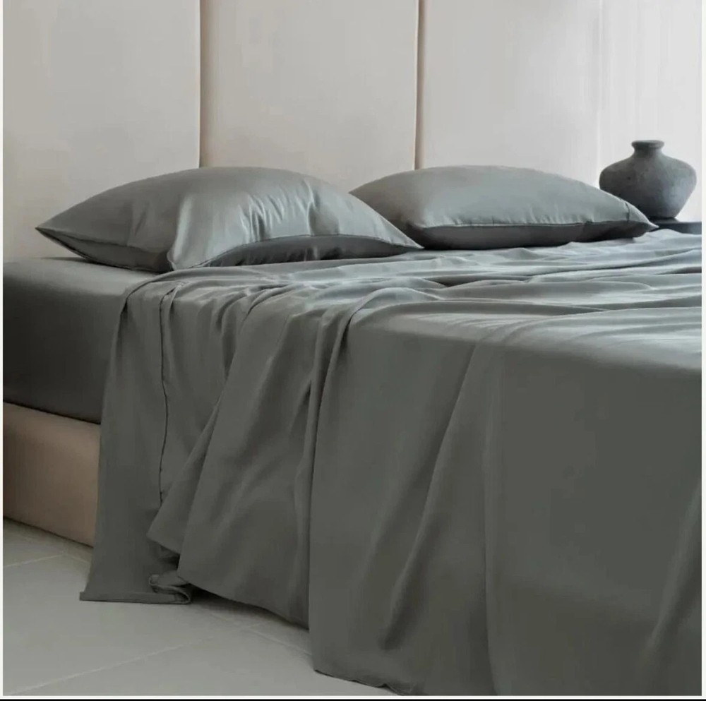 Ettitude CleanBamboo Queen Sheet Set - Soft & Sustainable Bamboo Bed Sheets