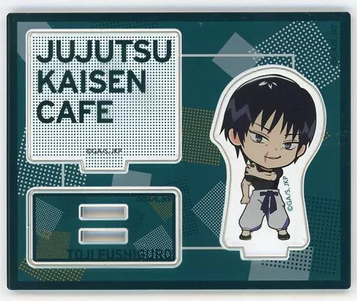 Acrylic Stand Panel Toji Fusiguro Jujutsu Kaisen Cafe 2023 Kaitama Tamori Mini C