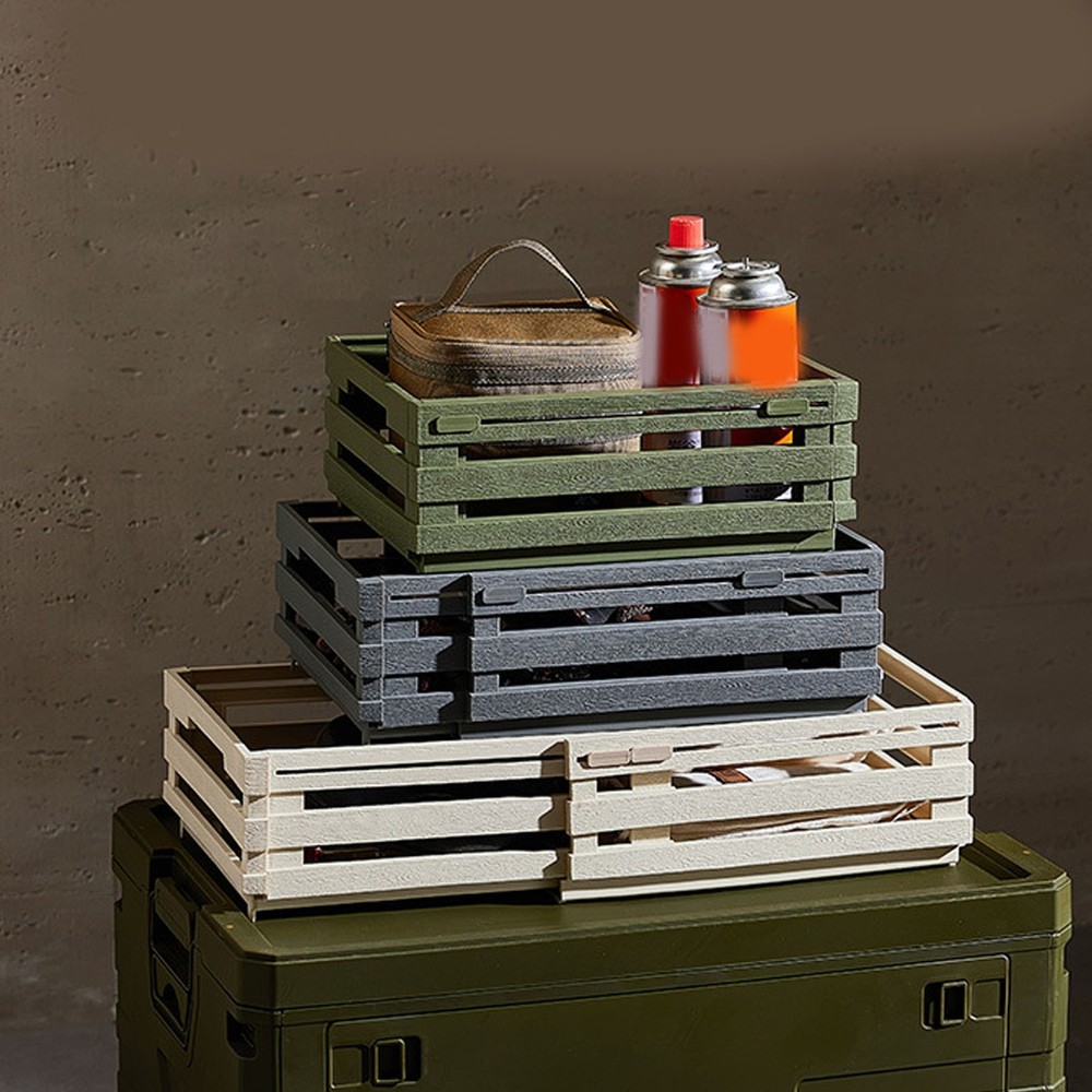Retractable PP Storage Bin Stackable Pantry Organizer for Sundries  