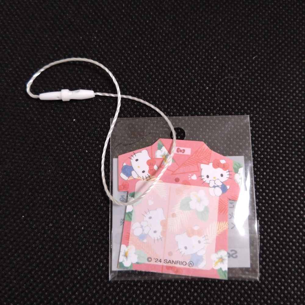 Hello Kitty Mini Memo Key Charm Holder Mascot Sanrio Japan No.P517