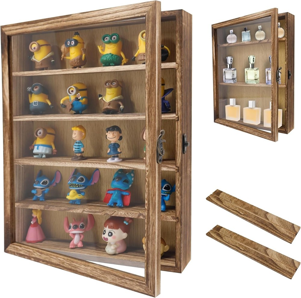 11x14 Shadow Box Frame with Removable Shelves,Collectible Display 11*14, Wood