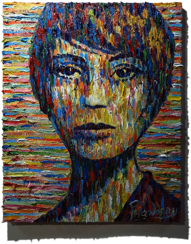A FEMALE PORTRAIT OIL█PAINTING GIRL█REALISM ART█SIGNED VINTAGE ORIGINAL OUTSIDER