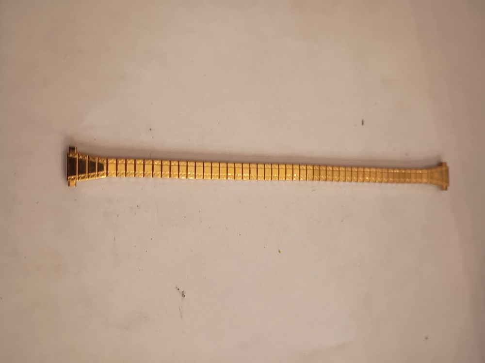 Speidel lady's 10mm 11mm 12mm 13mm st. steel gold tone stretch watch band