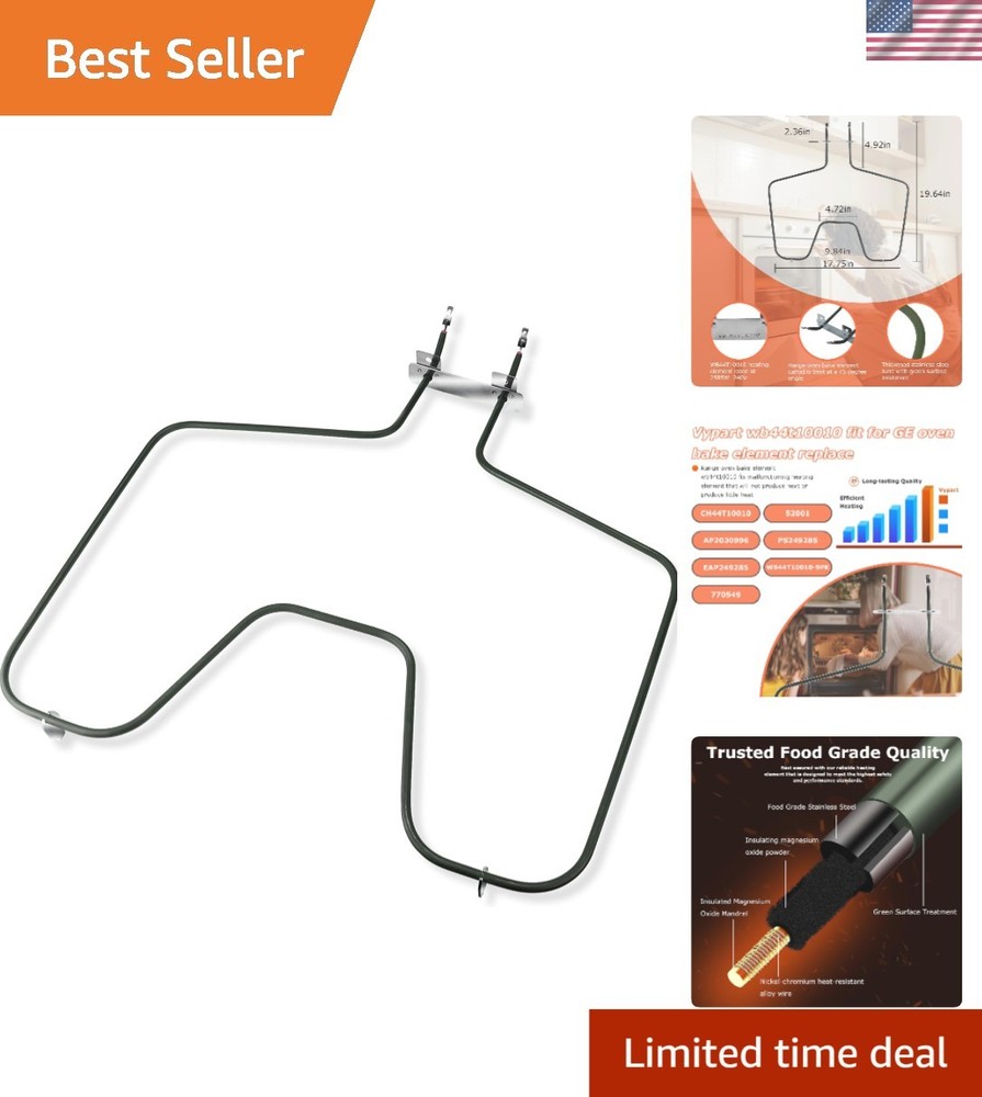 Fast Heating GE Oven Bottom Element 2585W - Easy Installation & Compatibility