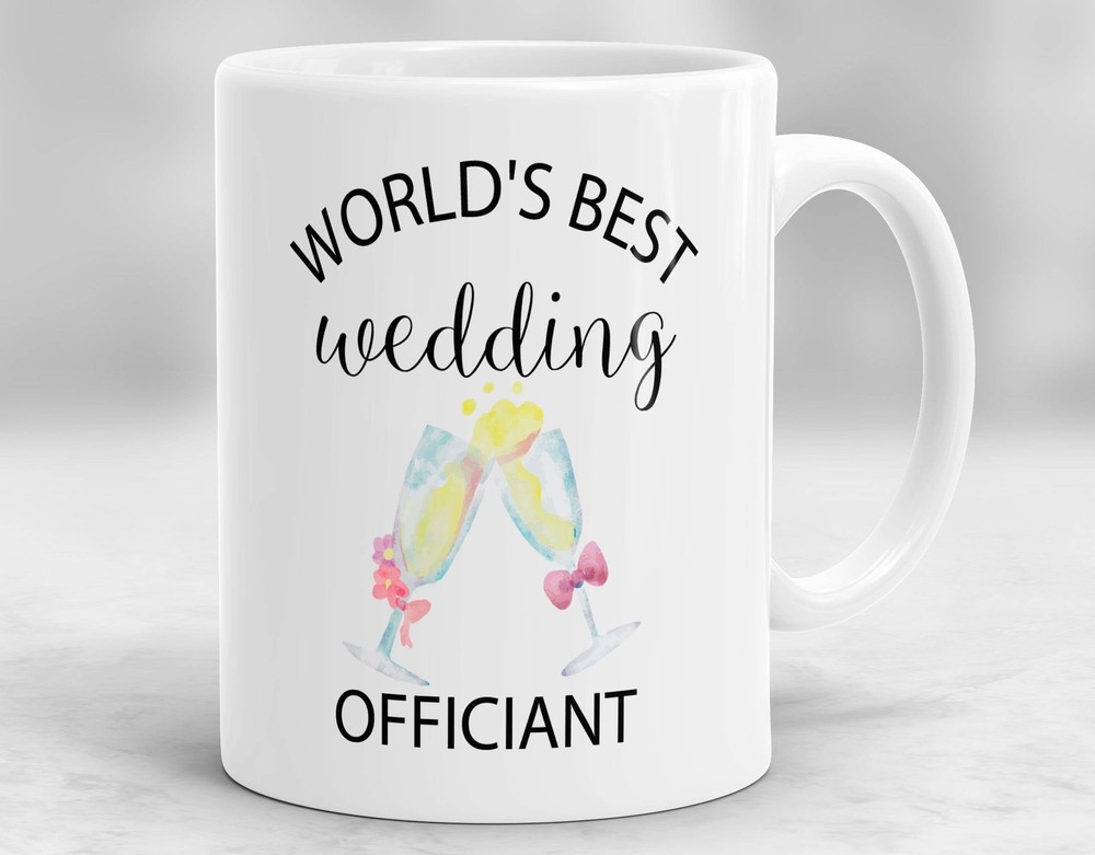 World's Best Wedding Officiant Mug Wedding Officiant Gift P132
