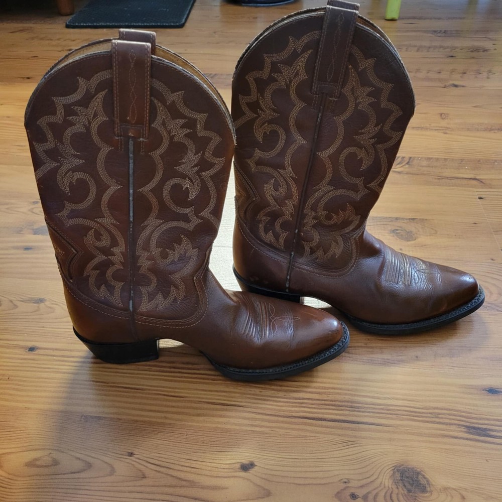 ARIAT Heritage Dark Brown Western Cowboy Boots for Men Size 8.5 D