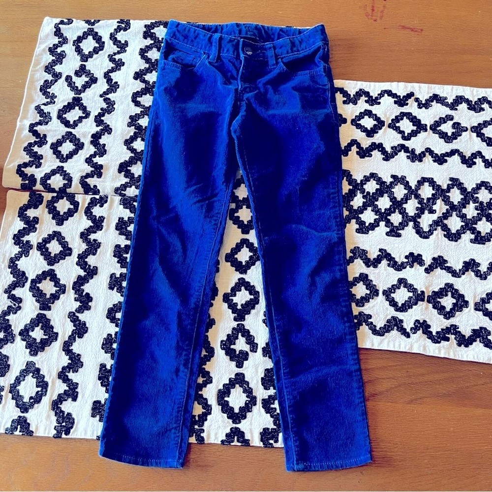Gap Kids blue corduroy pants kids girls size 6 regular