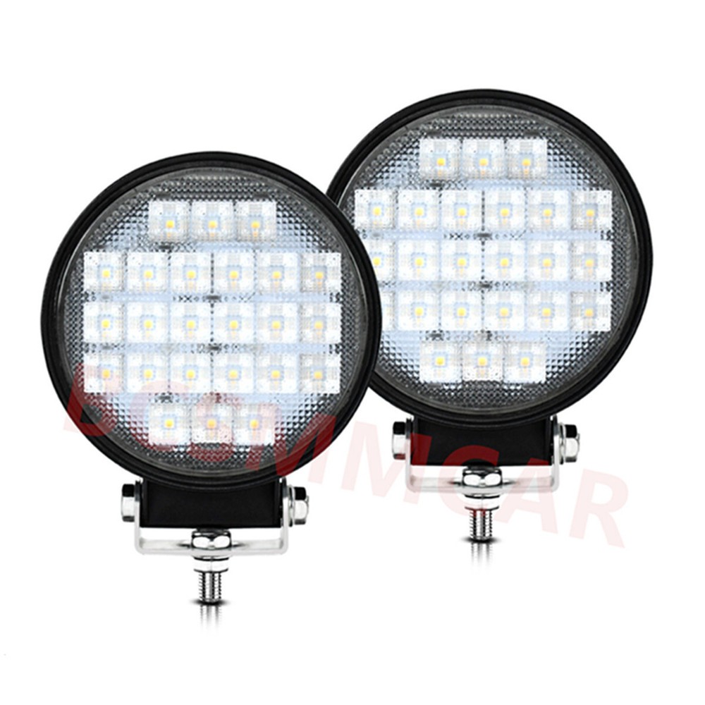 LED Work Light 4in Car 90W Fog Lamp Off-Road Driving Light For Truck ATV SUV x2