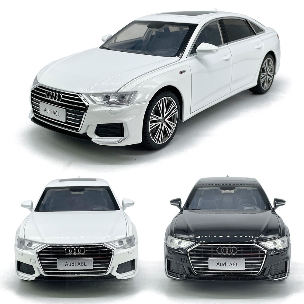 1:18 Audi A6L Sedan Model Car Diecast Toy Cars Toys for Kids Boys Collection