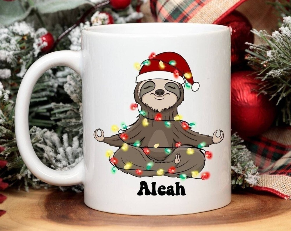 Custom Christmas Mug Personalized Hot Chocolate Mug Secret Santa Gift
