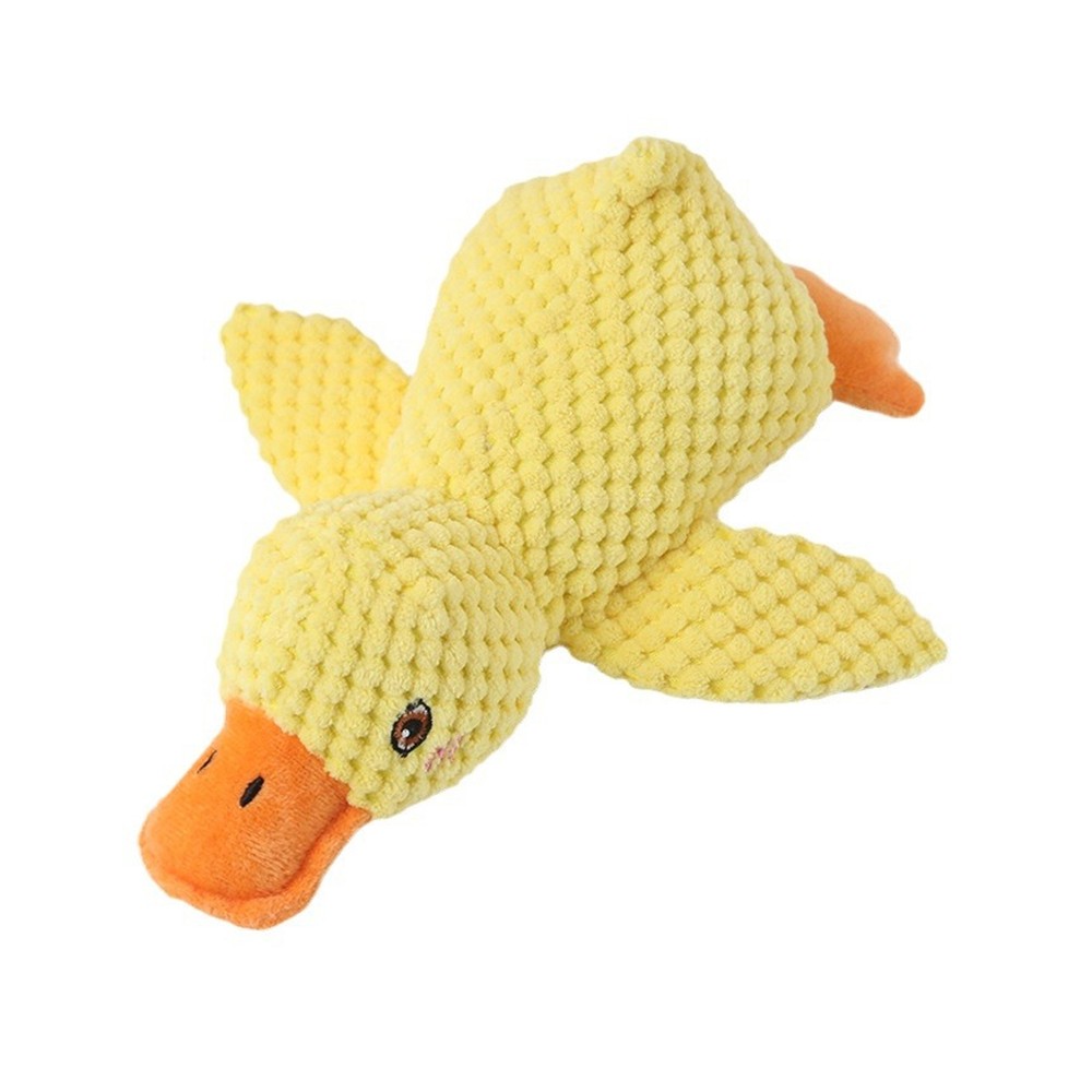 Calming Duck Dog Toy Cute Plush Dog Toy Duck Dog Toy Soft Stuffed Dog Toy