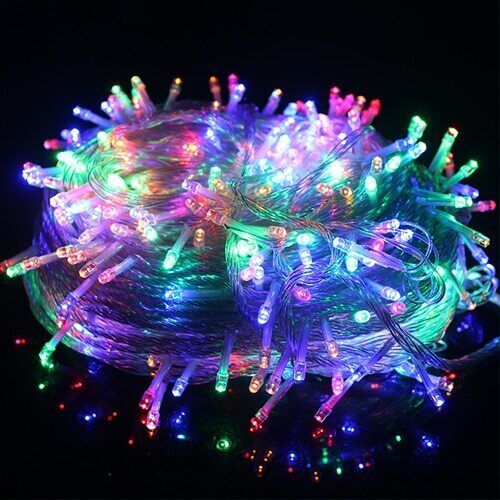 2X Multicolor Waterproof Fairy String Lights for Christmas Tree Outdoor Home Decor