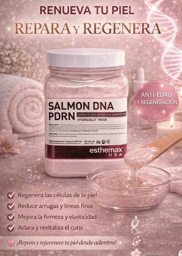 esthemax USA Salmon DNA PDRN Hydrojelly Mask 30 fl oz Anti-Aging Brightening