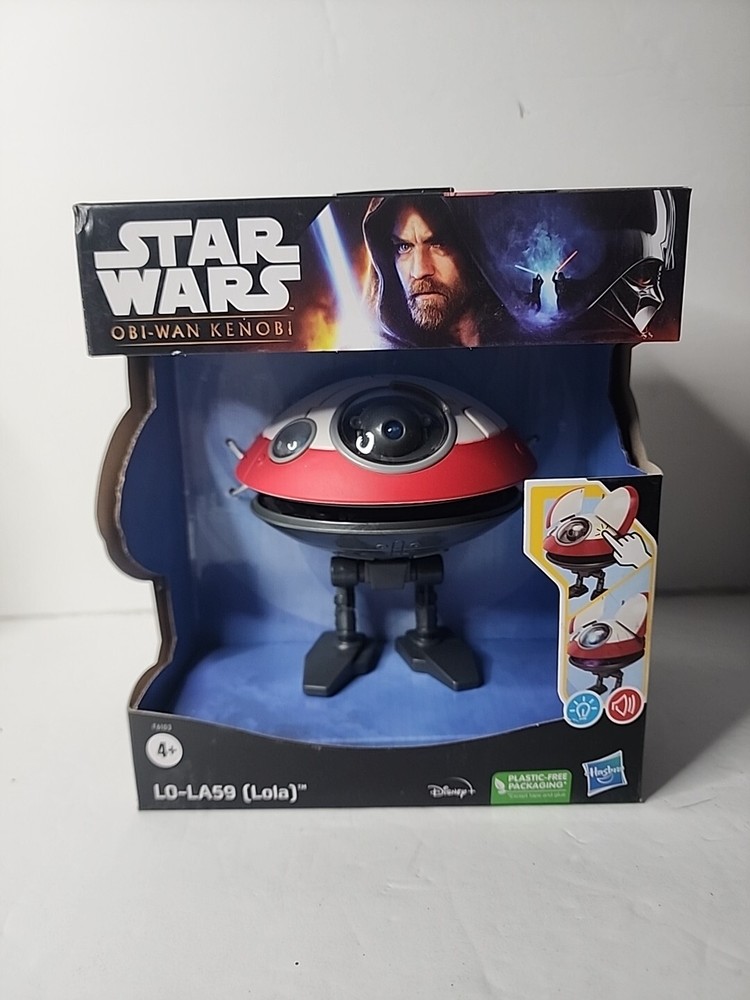STAR WARS L0-LA59 (Lola) Droid Toy, OBI-Wan Kenobi Series-Inspired NEW-BOX GOOD
