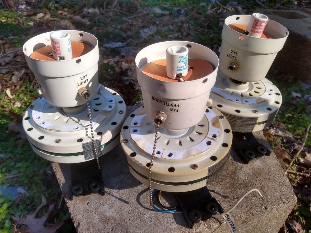 Ceiling Fan Motor Assembly Replacement RF52 E89519 120V 0038549 Untested As Is