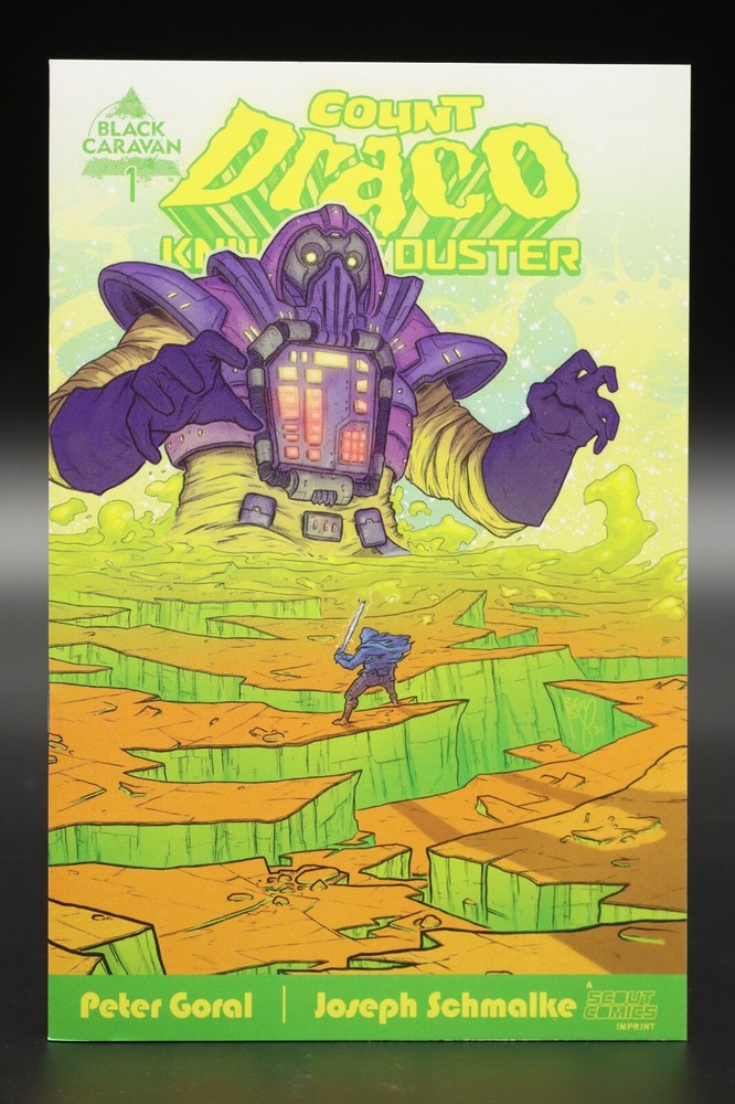 Count Draco Knuckleduster (2021) #1 Stop Shop Variant Cover Black Caravan NM