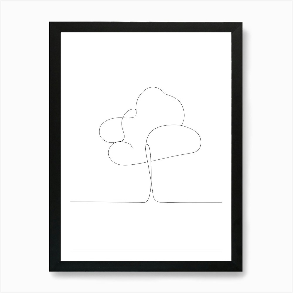 Tree In The Sky Art Print Framed Wall Art Poster Canvas Print Picture