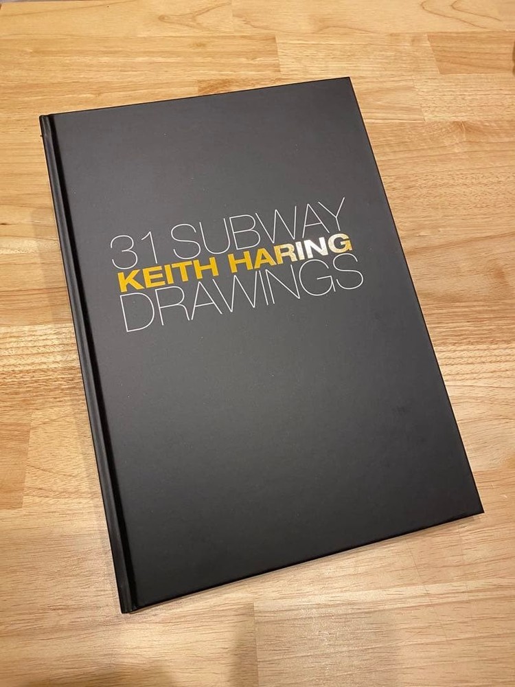 31 Subway Drawings Keith Haring 1980 Rare Book NYC Subway Chalk Art