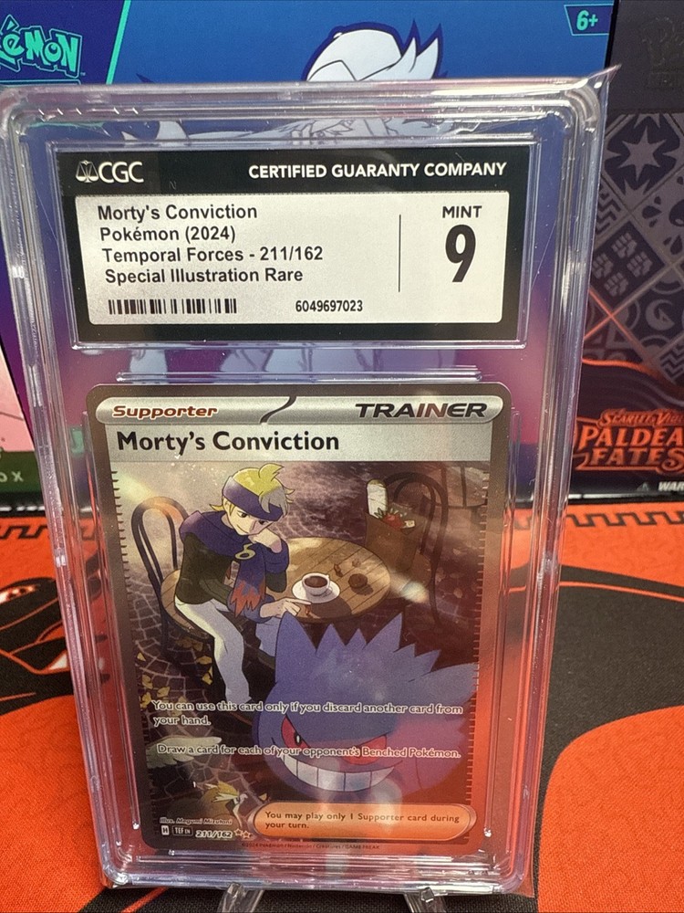 Morty's Conviction 211/162 SV05 Holo from Temporal Forces