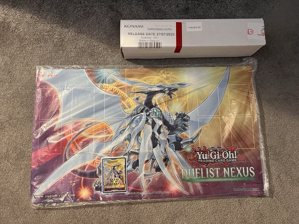 Yugioh Duelist Nexus Playmat with Field Center for TCG Matches  