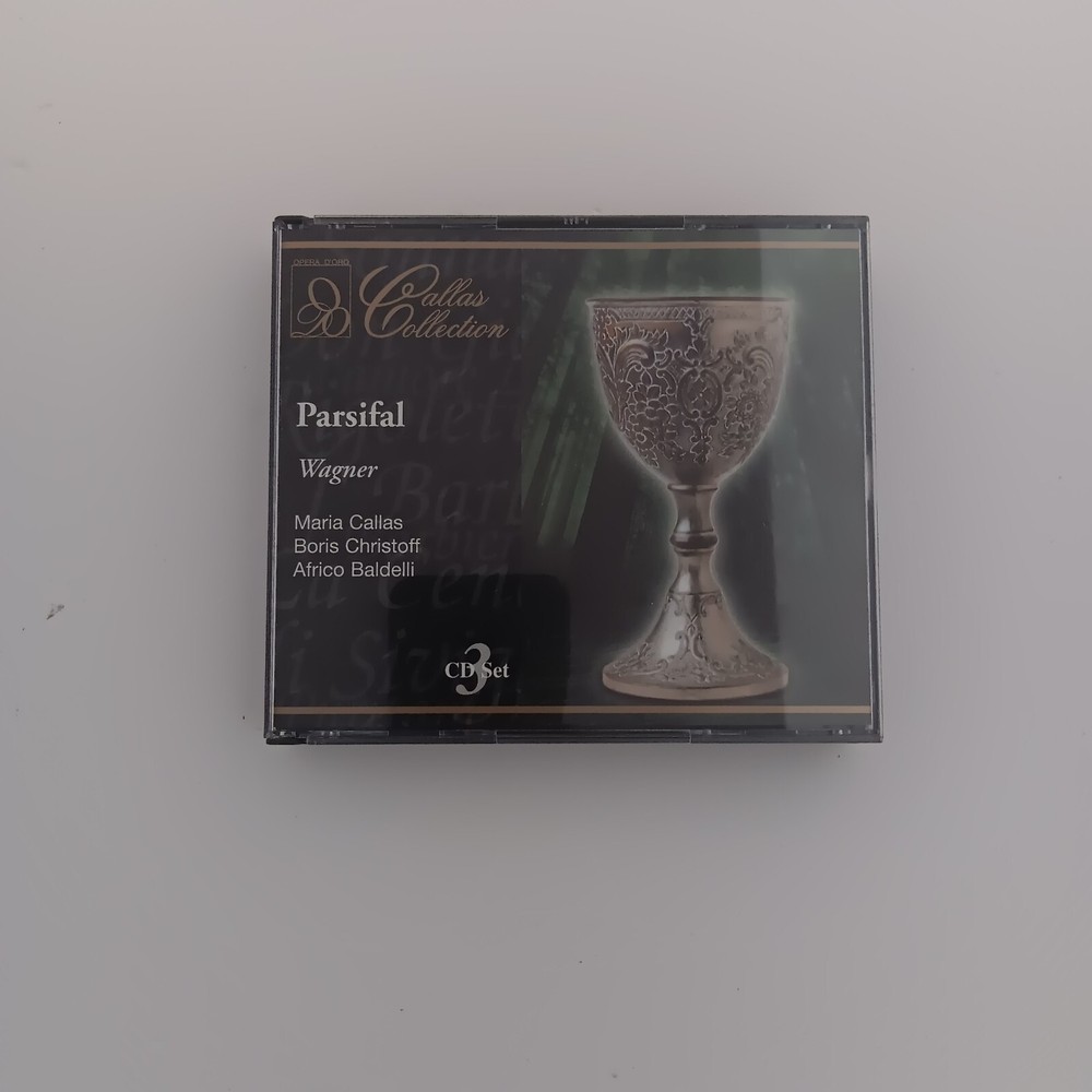 Callas Collection Parsifal Wagner 3 CD Set RAI Symphony Allegro Corp 2000