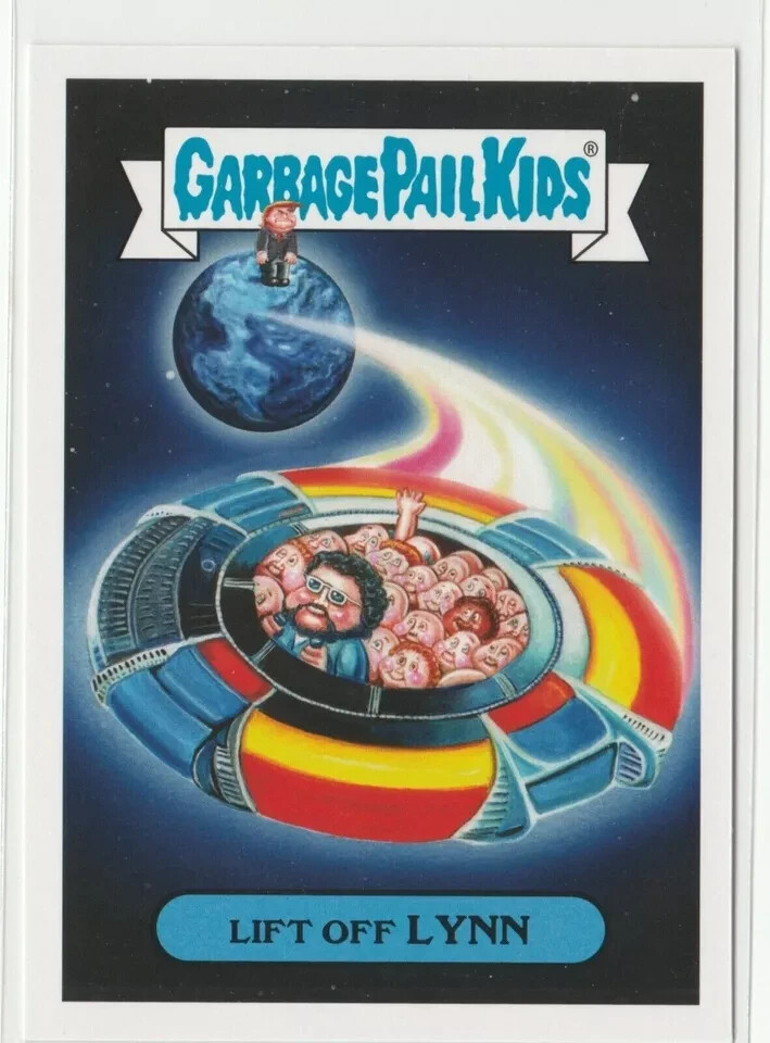 Lift Off Lynn #17b Garbage Pail Kids GPK 2017 Battle of the Bands Card