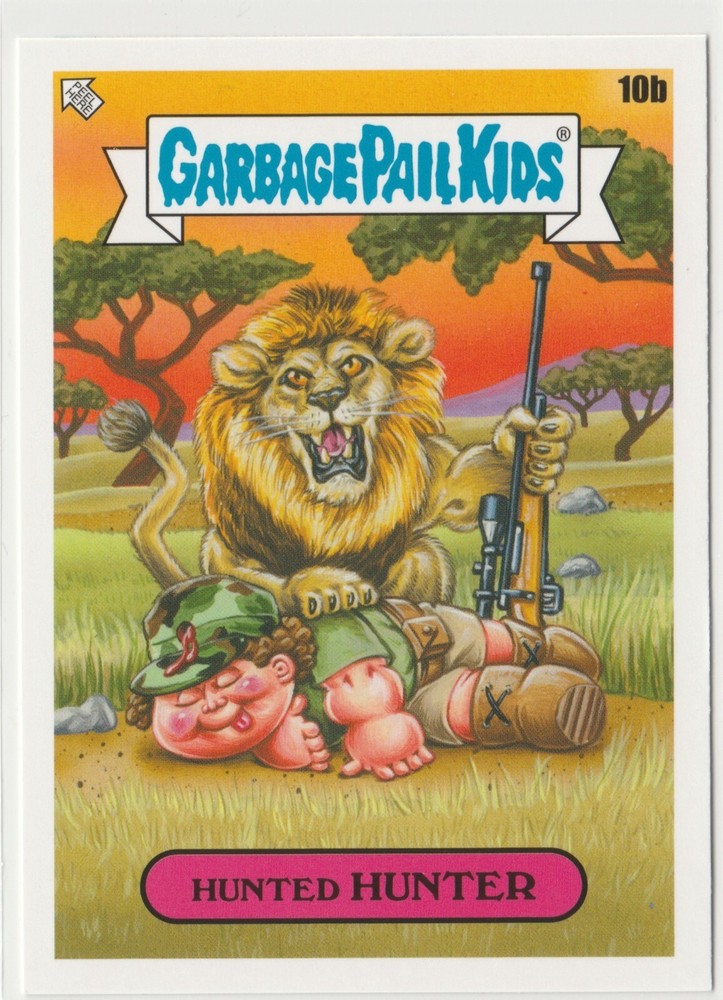 Hunted Hunter #10b Garbage Pail Kids GPK 2021 Vacation Series Card