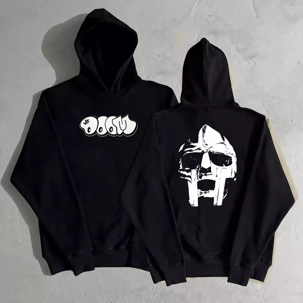 New Popular MF Doom Hoodie Gift For Fan Black S to 5XL