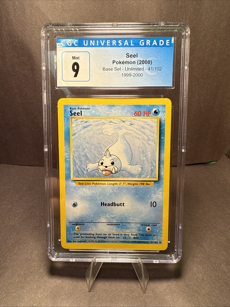 Seel 041/102 Base Set Pokemon TCG Card Regular Foil