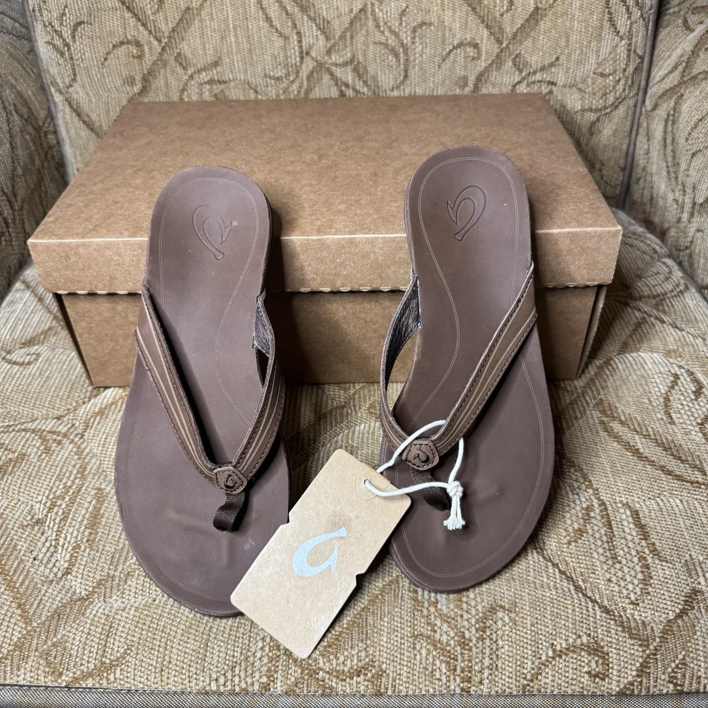 Olukai Women's Aukai Flip Flop Thong Sandals Size 7 NWT