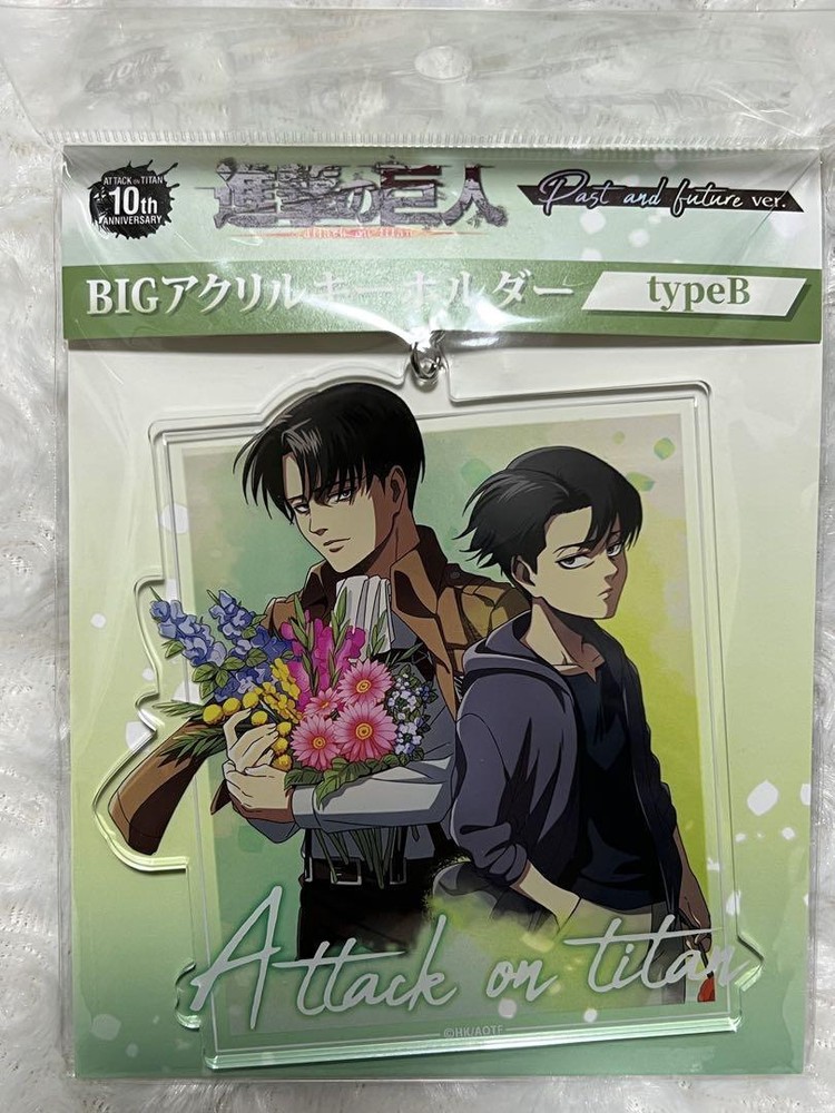 Attack On Titan Levi Childhood Acrylic Key Chain Typeb