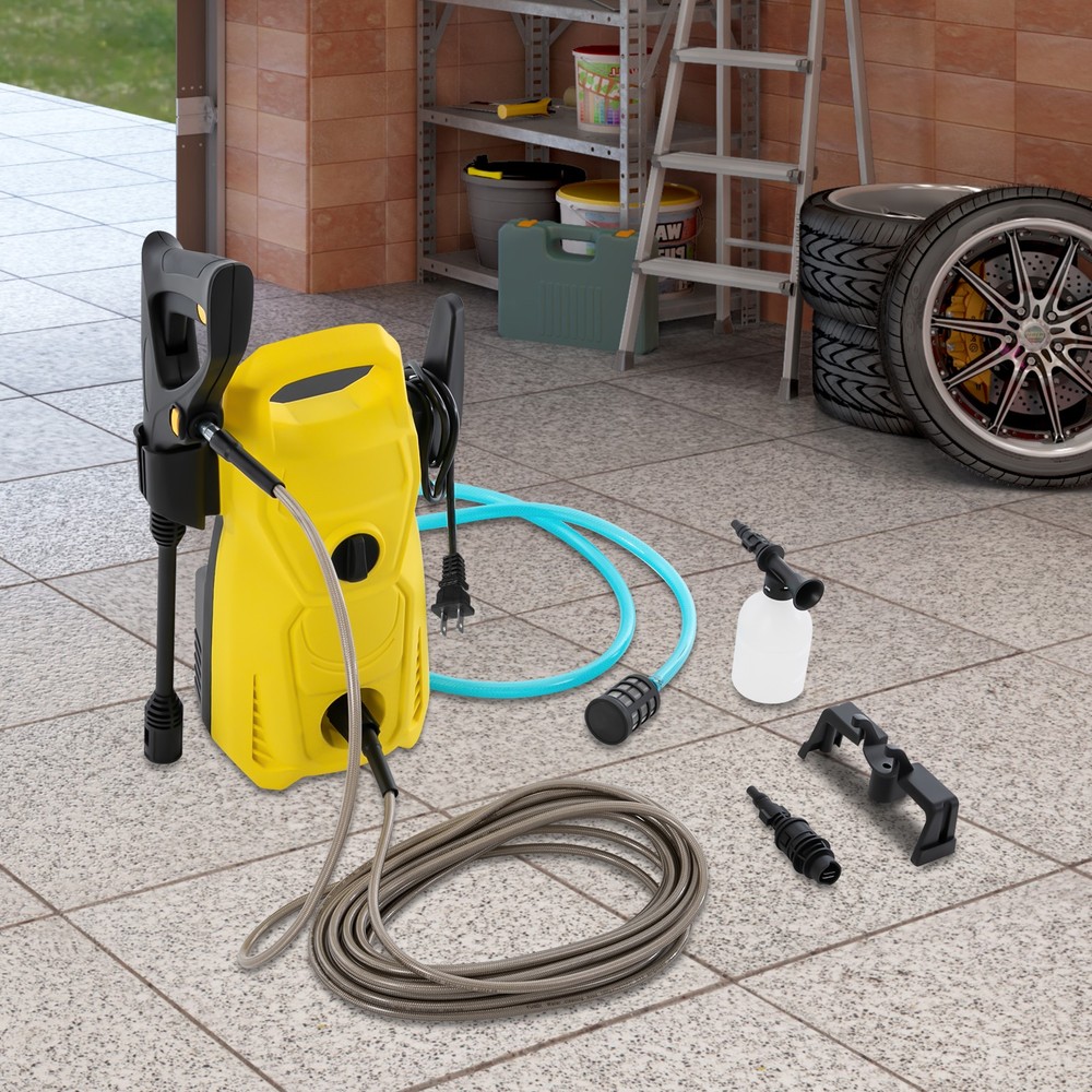Portable Electric Pressure Washer High Power for Cars Floors Railings