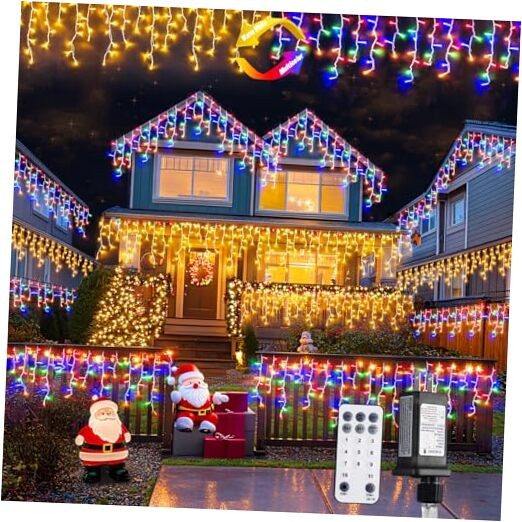 Color Changing Outdoor Waterproof 400LED/38.8FT Warm White to Multicolor